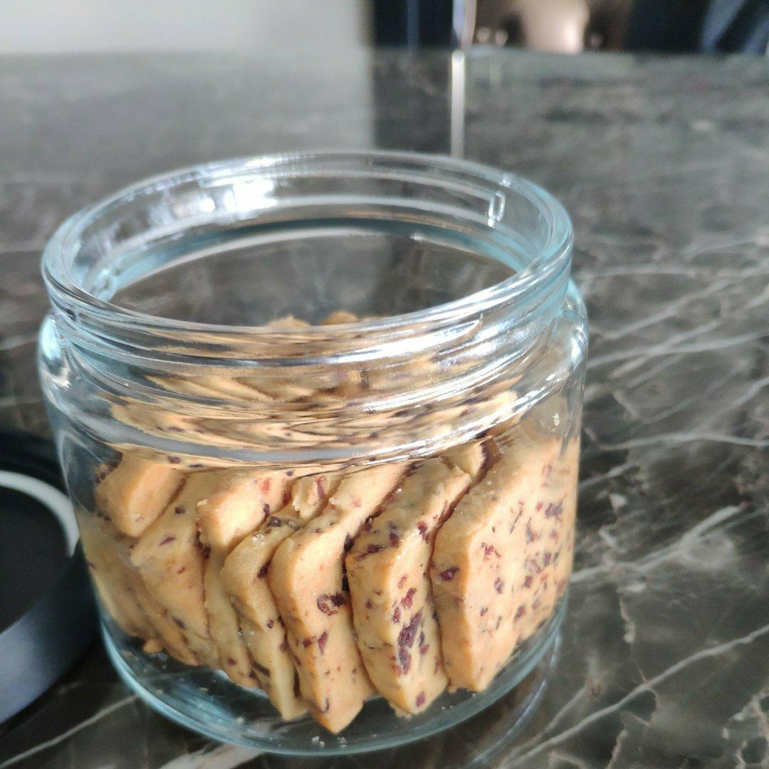 低糖少油版蔓越莓饼干