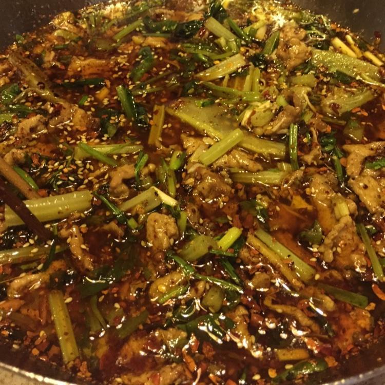 水煮肉片（非常正宗）