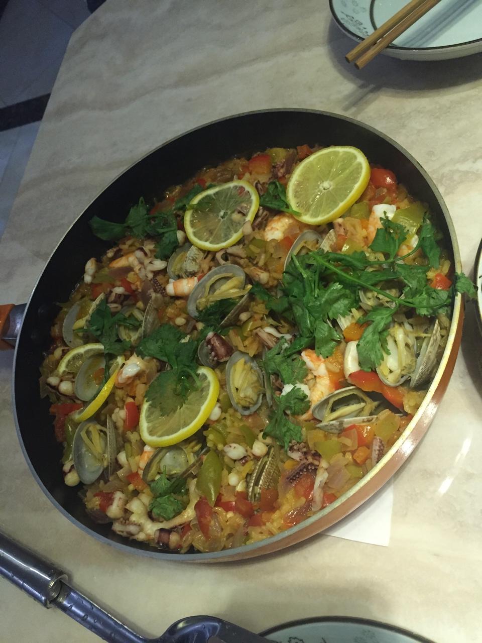 【曼食慢语】Seafood Paella 西班牙海鲜饭