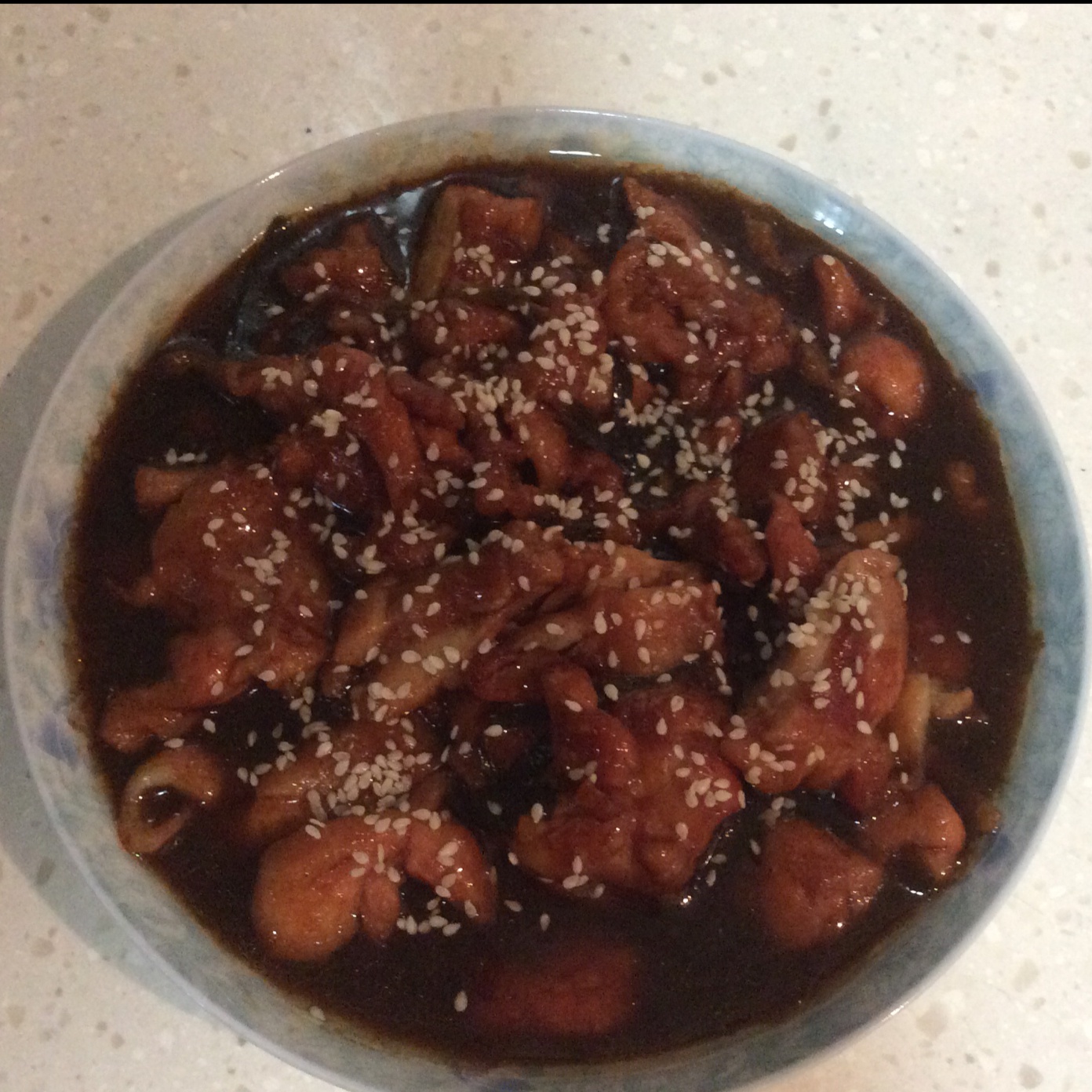 照烧汁煎鸡扒