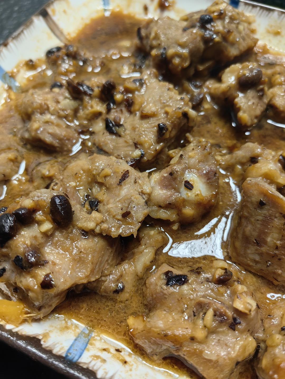 豆豉蒸排骨