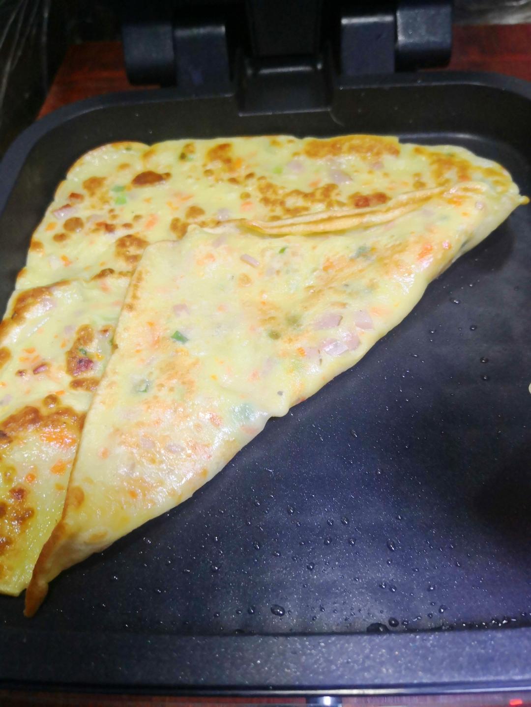 【牛奶鸡蛋早餐软饼】的做法