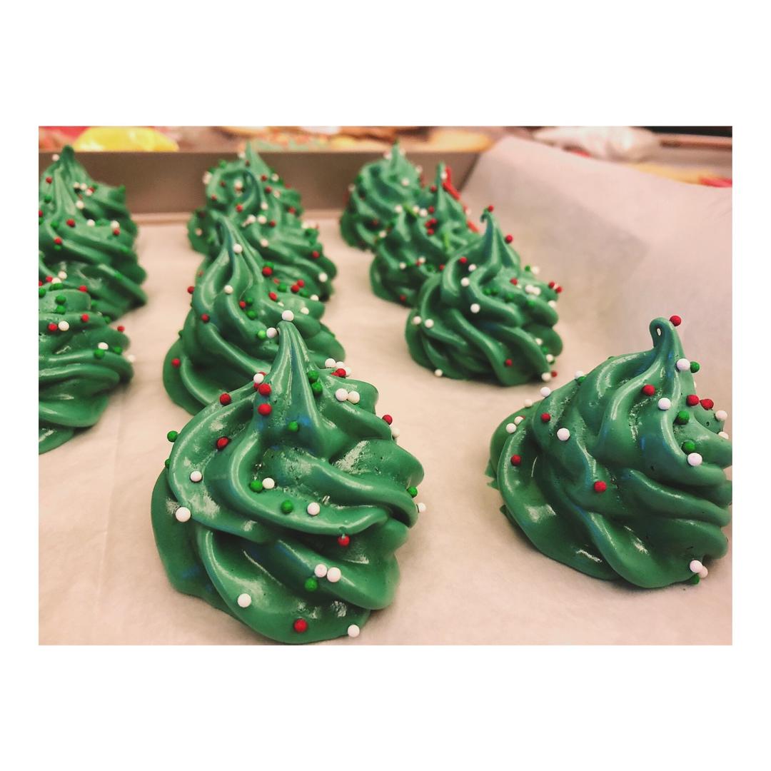 圣诞第二弹－圣诞树蛋白糖