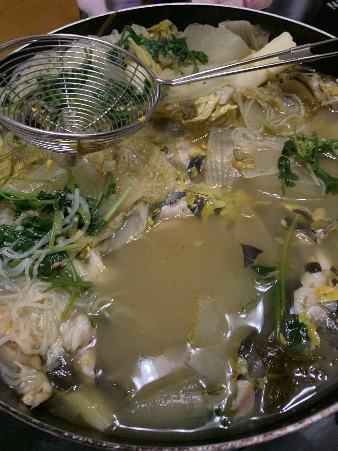 酸菜鱼（黄颡鱼）的做法