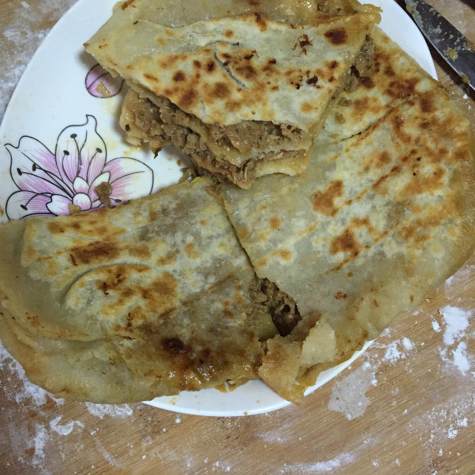 汤氏猪肉大葱肉饼