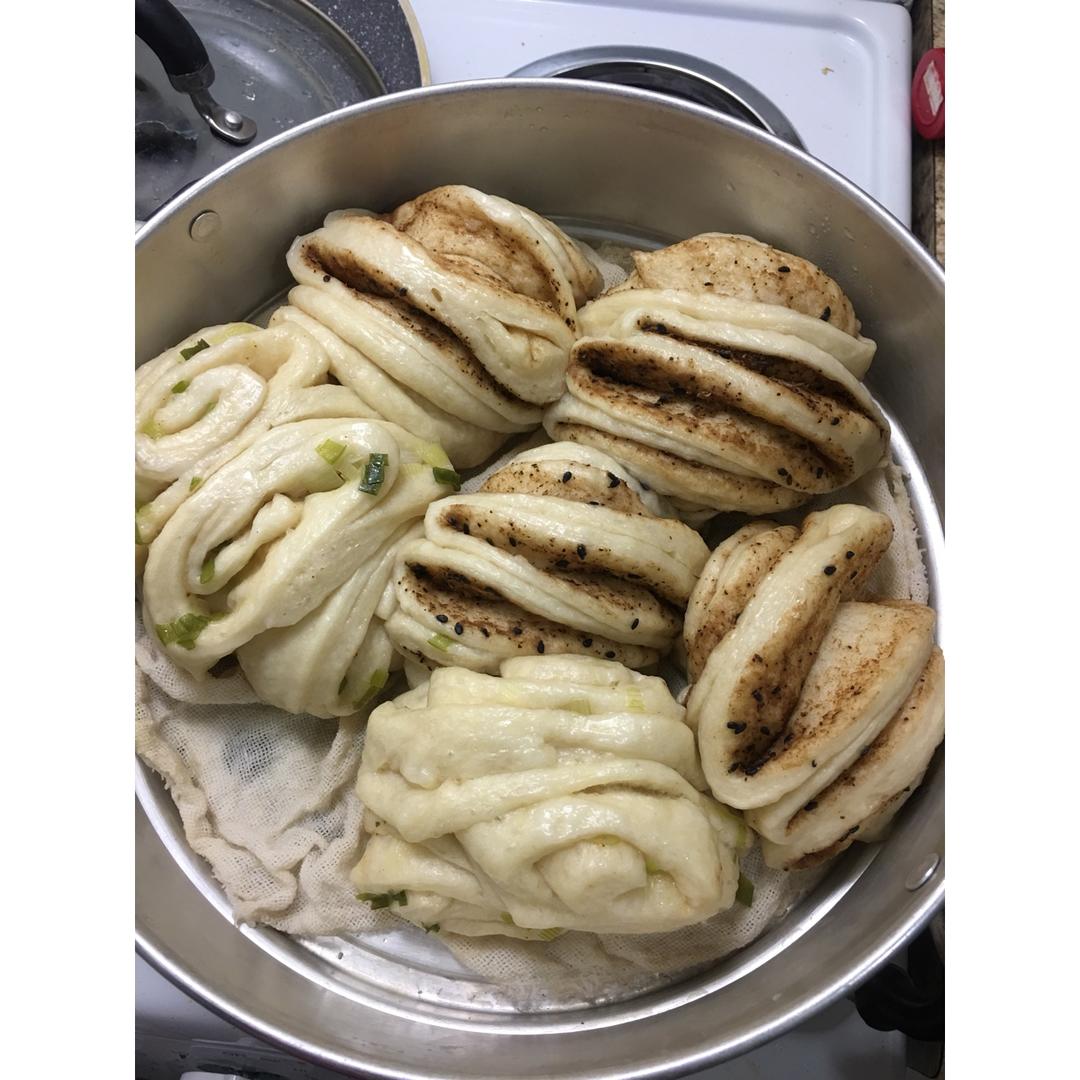 麻酱花卷