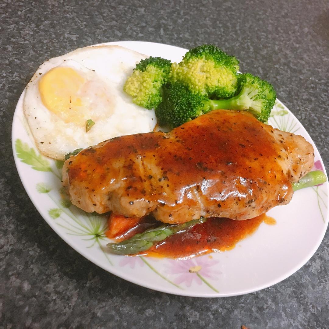 煎猪排