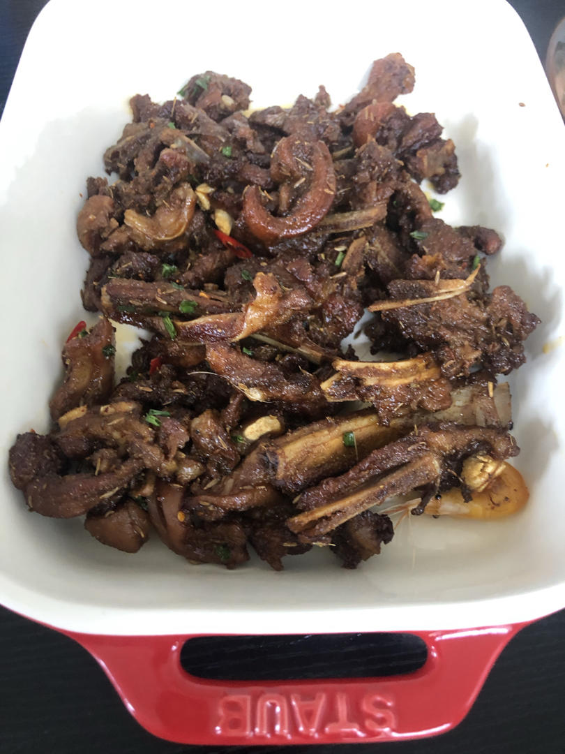 立冬的一餐｜烤箱版孜然羊肉串+羊肉手抓饭