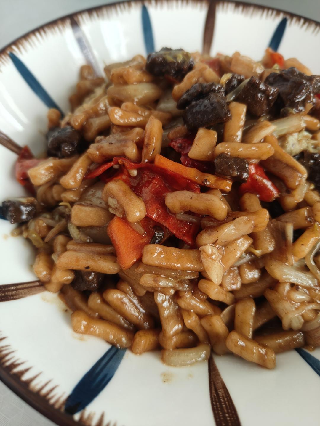 ❤️家常炒面❤️附超详细海螺面制作步骤