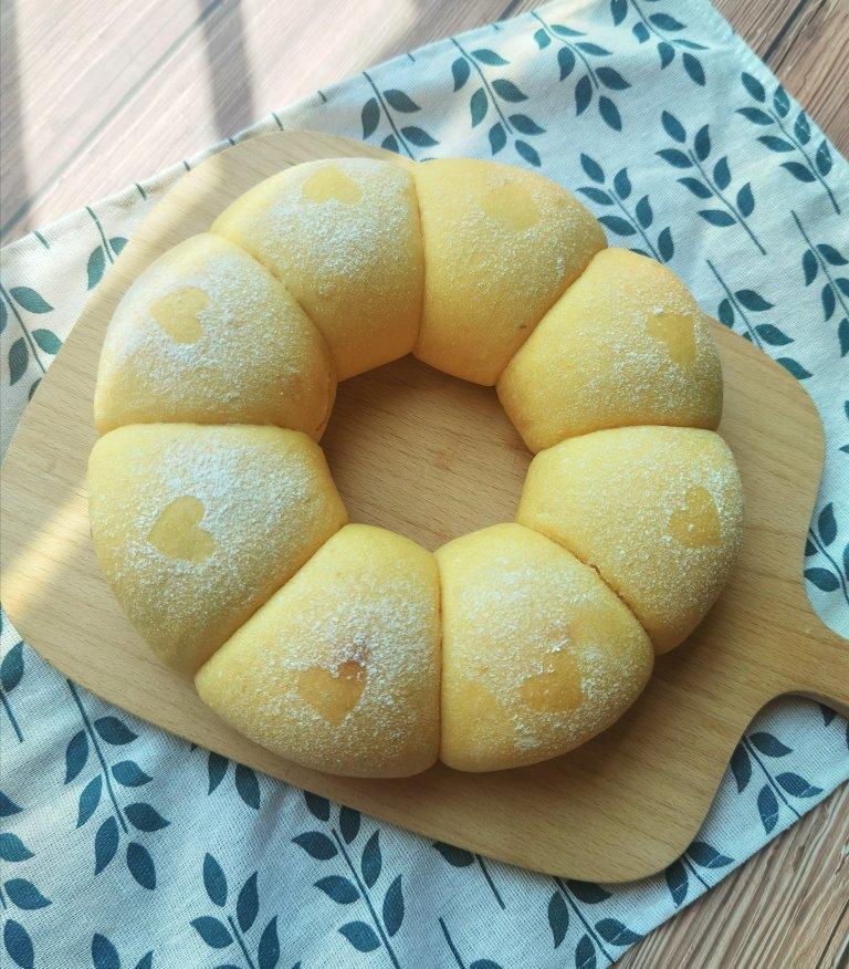 红薯奶油面包