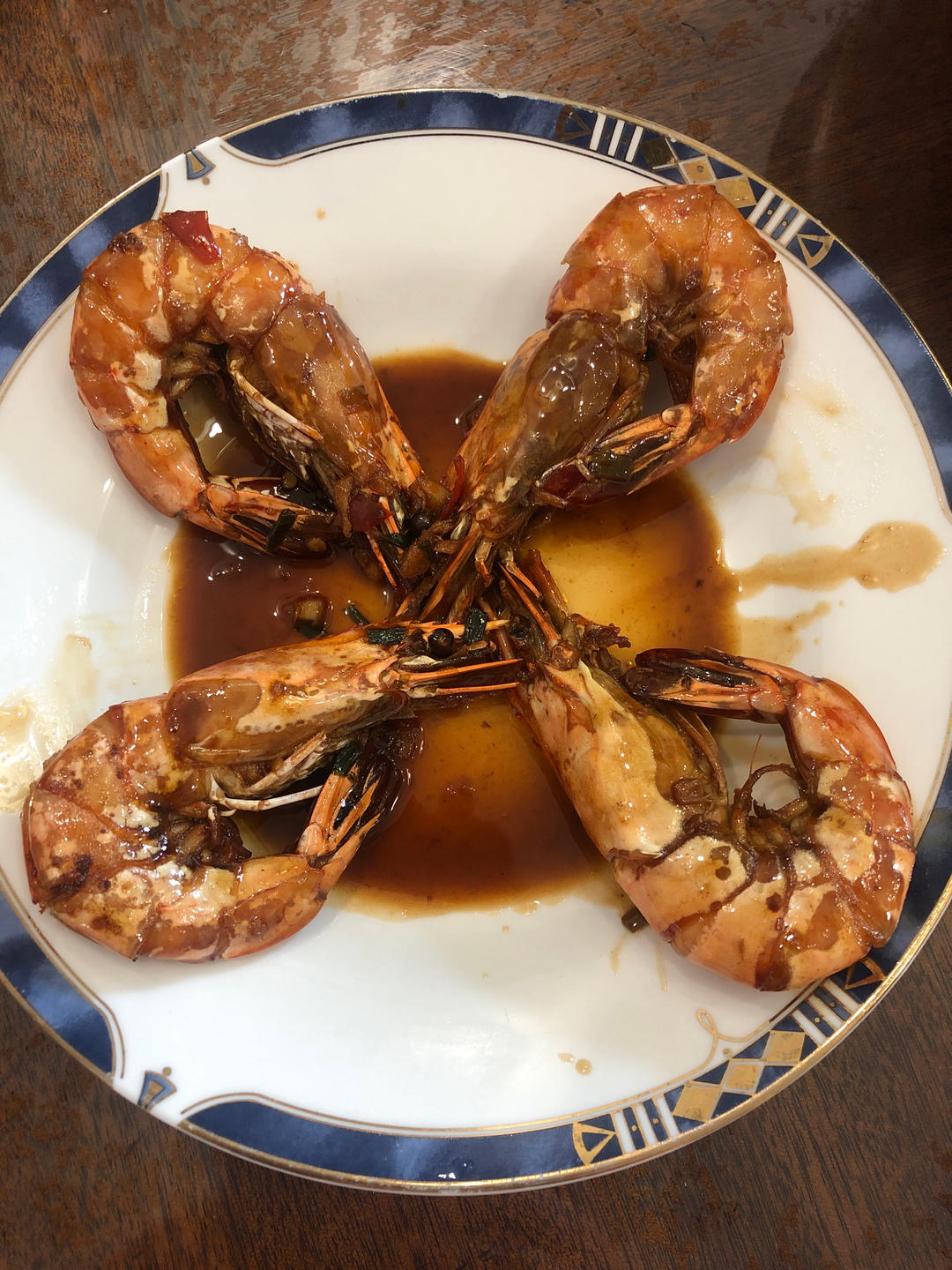 干烧大虾（黑虎虾）