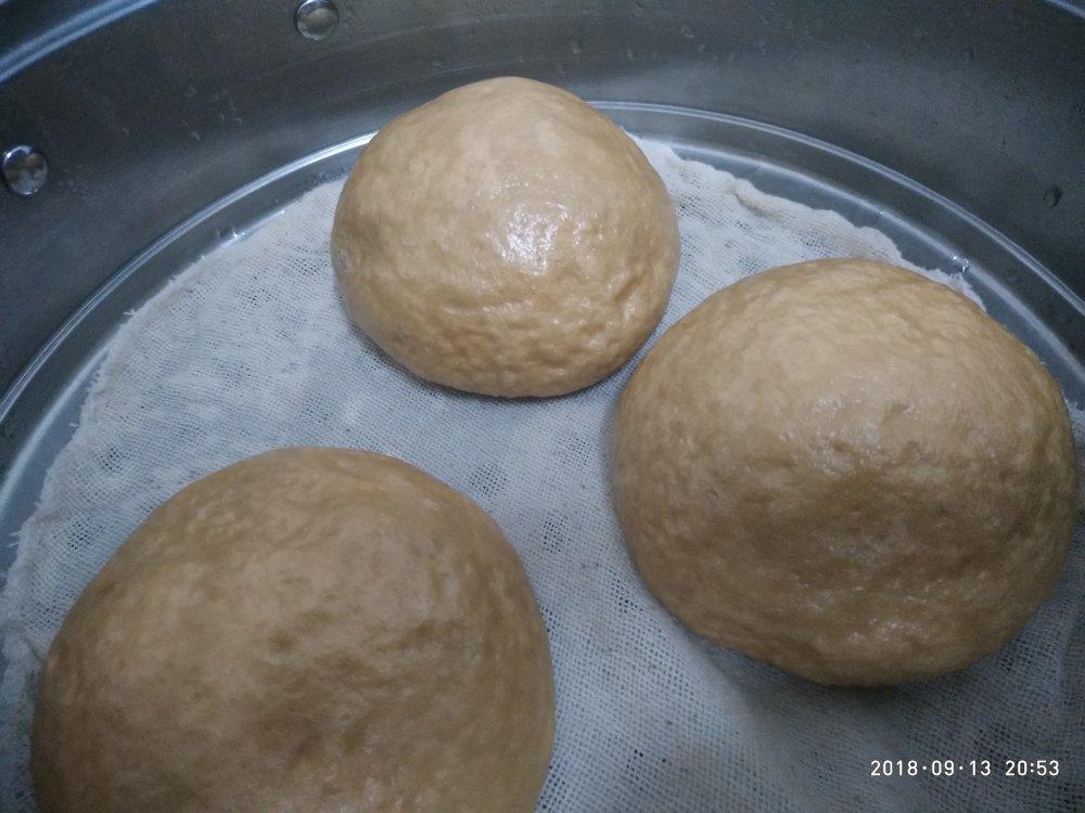 有着面包口感的红糖馒头（一次发酵）