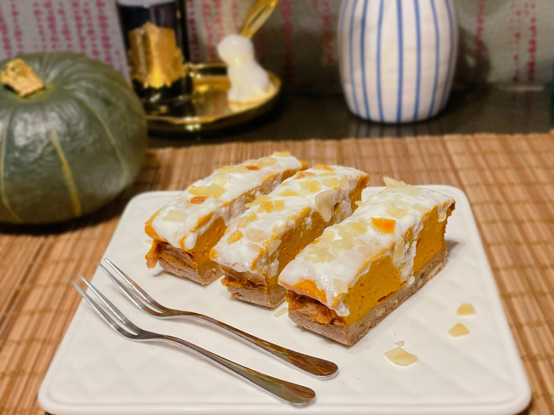 日料店被点爆的日式南瓜🎃挞|低卡版