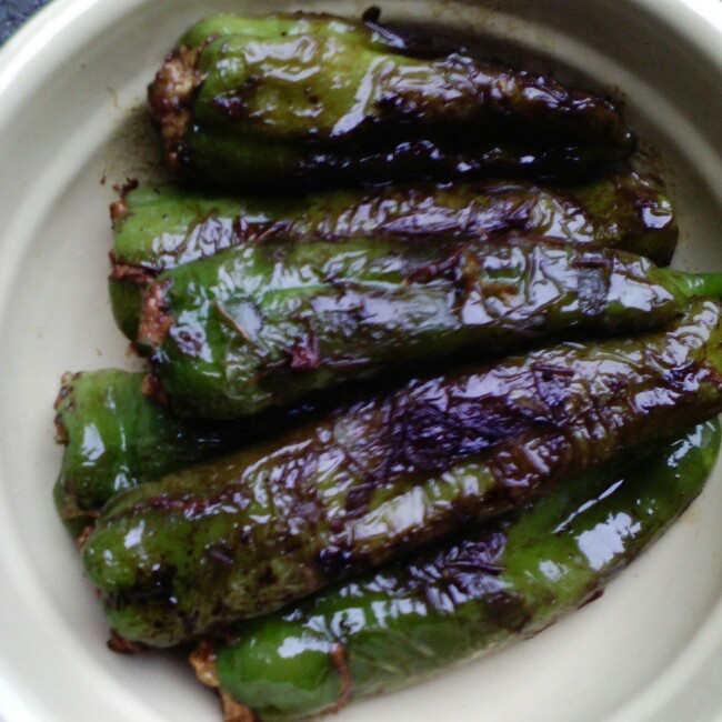 虎皮尖椒酿肉元