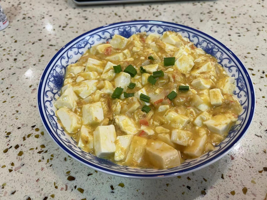 家常一口鲜-蟹黄豆腐