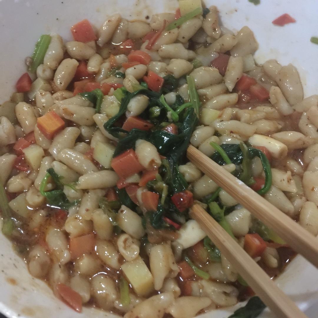 陕西麻食