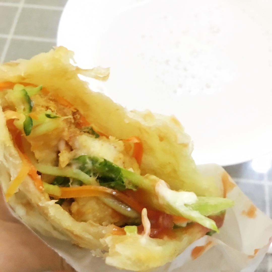 孩子大人都爱吃的手抓饼～