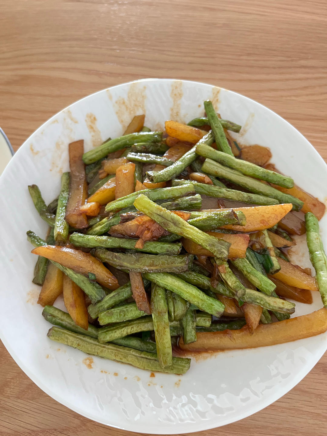 土豆烧豆角