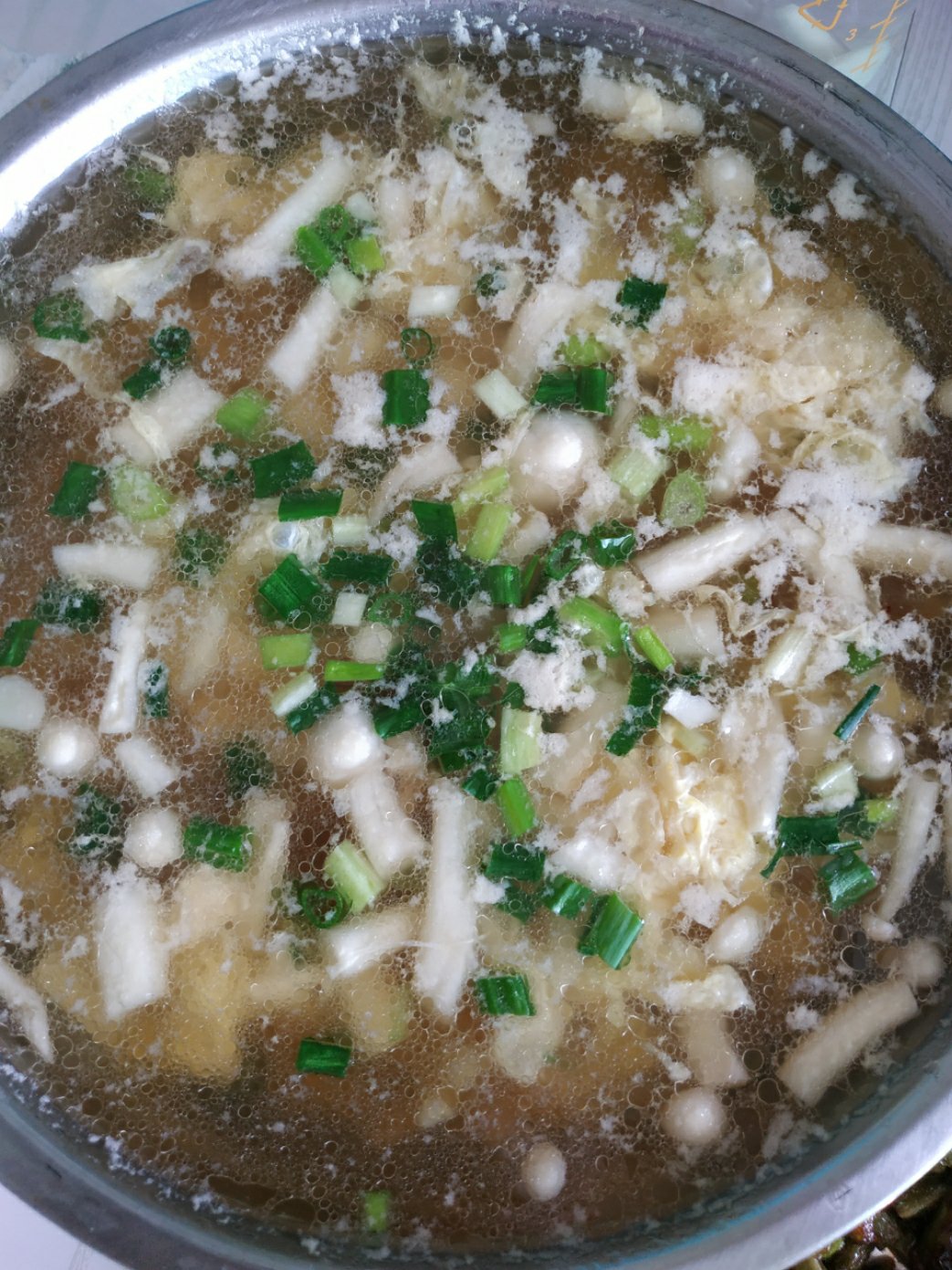 豆腐菌菇汤