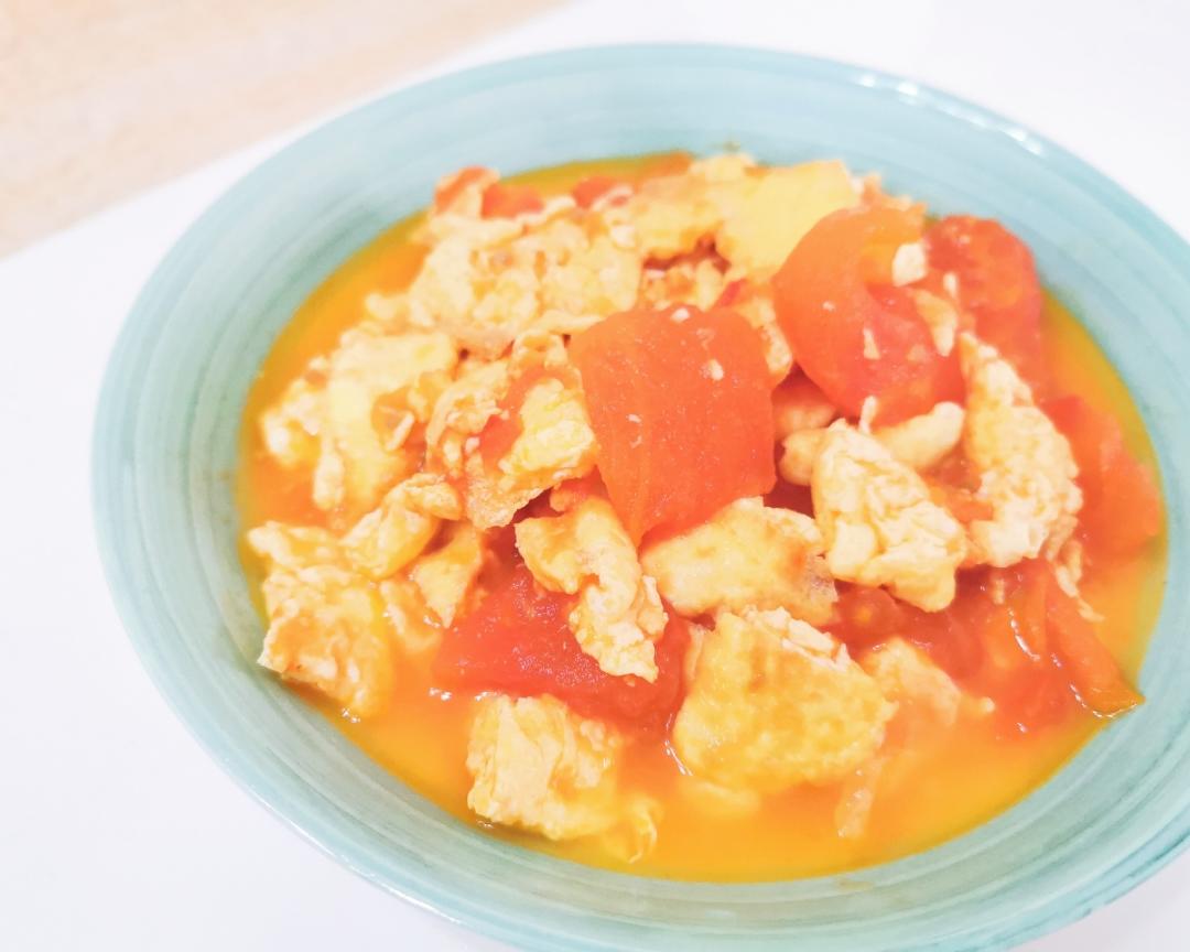 西红柿炒蛋的做法