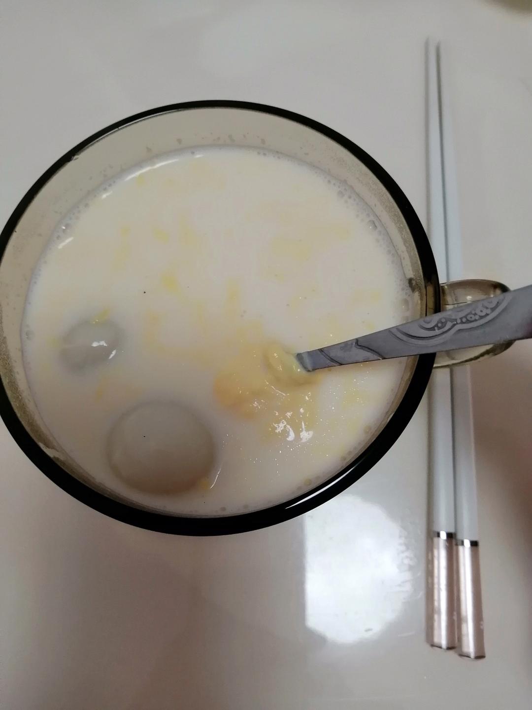 🥛鸡蛋牛奶汤圆糖水🥛—经典❗️简单❗️滋润❗️广式快手糖水❗️