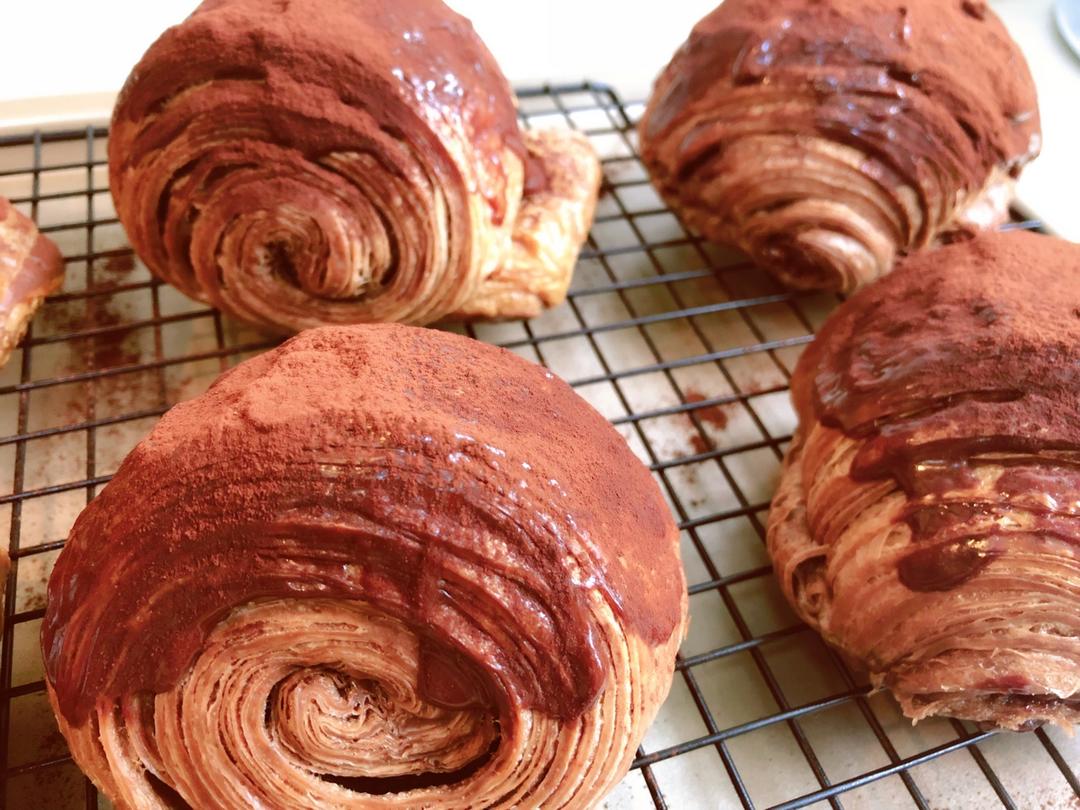 脏脏包-可颂牛角包Chocolate Croissants