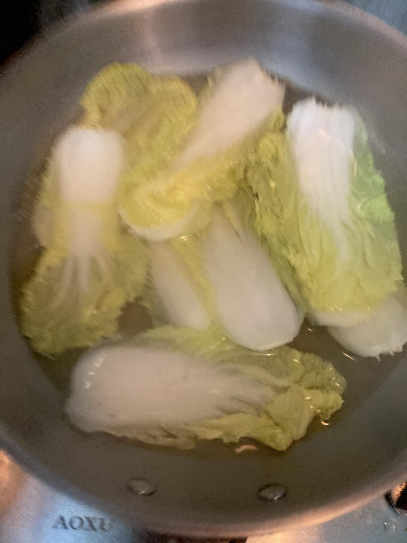 方便好吃的娃娃菜包肉