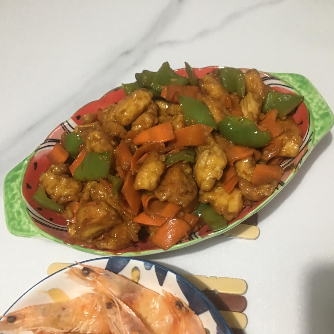 焦溜鸡胸块