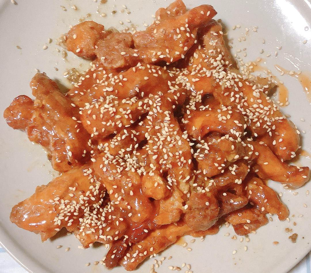 糖醋里脊 超嫩鸡胸肉版