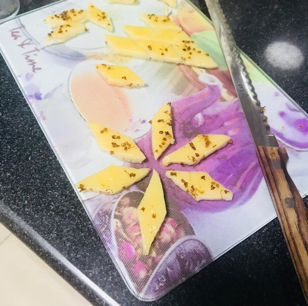 藕粉桂花糖糕