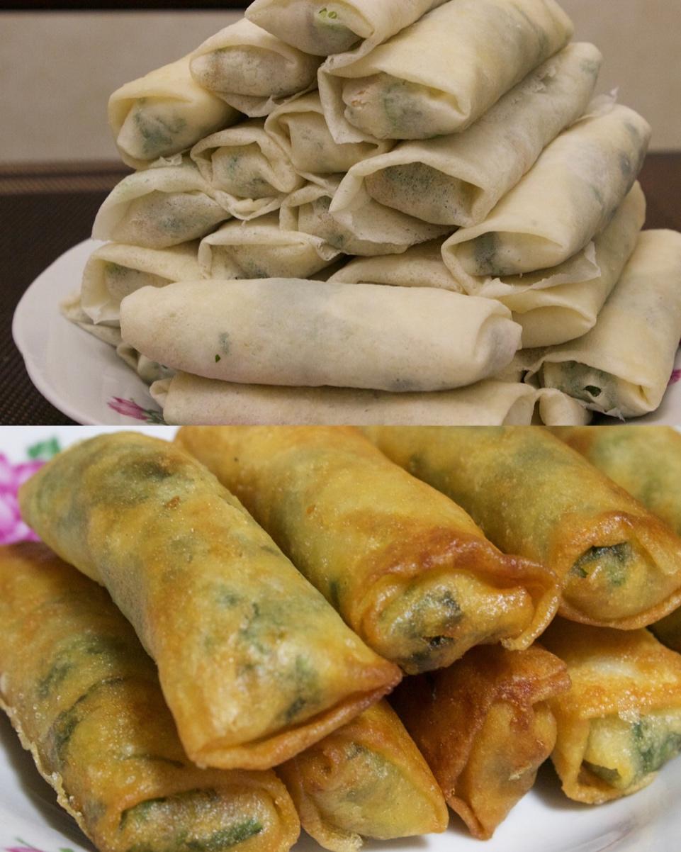 荠菜春卷