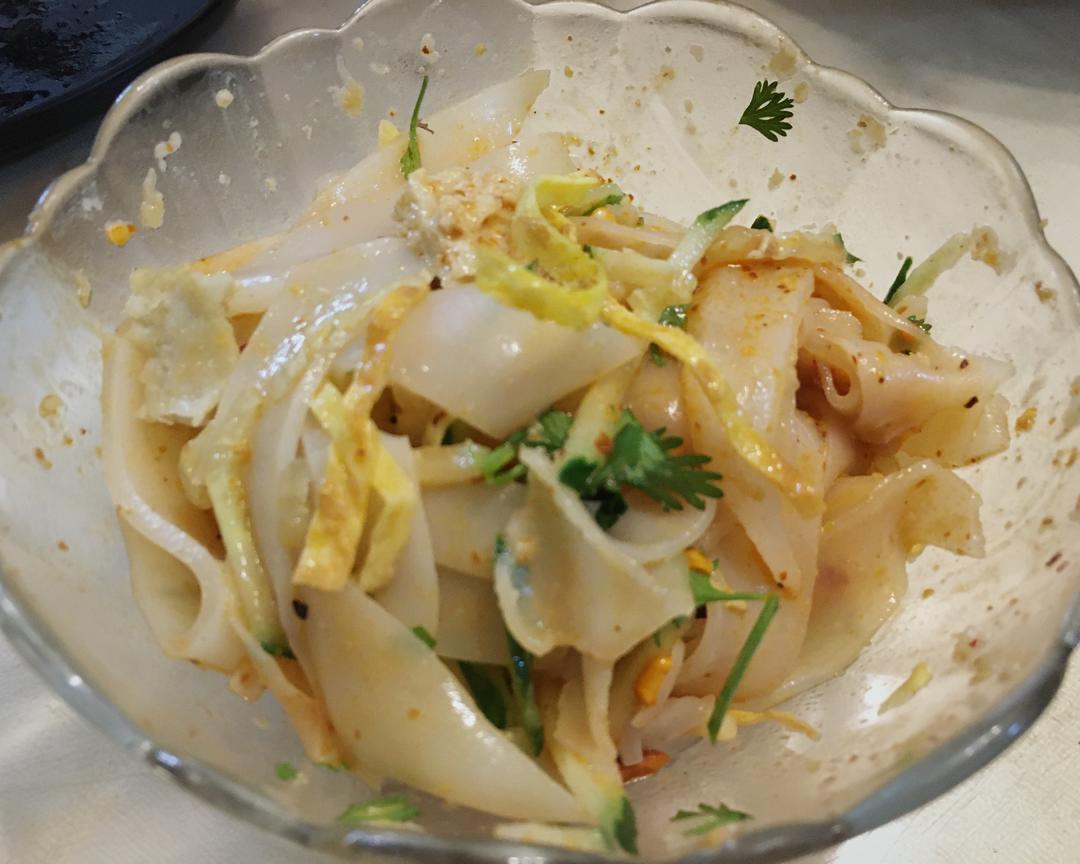 水洗面凉皮的做法