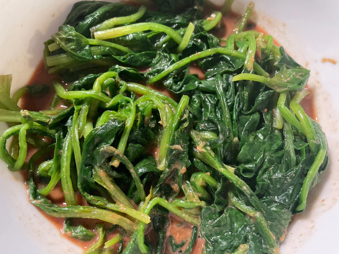 腐乳菠菜