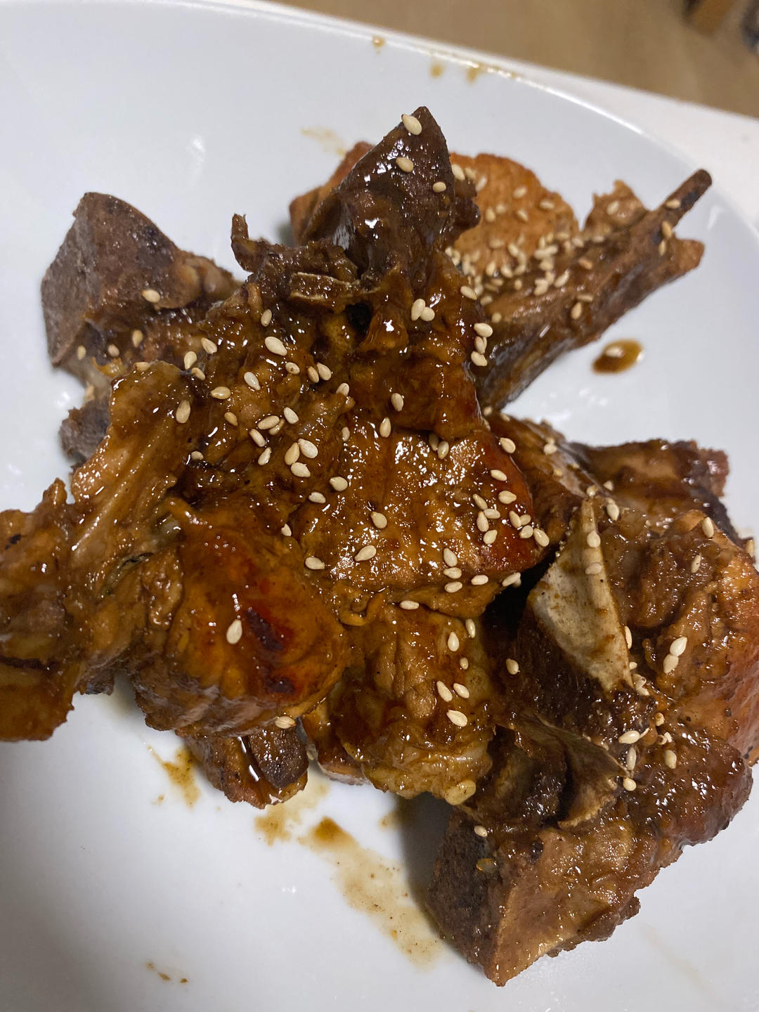 糖醋排骨/糖醋小排（不放油）（12345口诀做出正宗上海本帮）