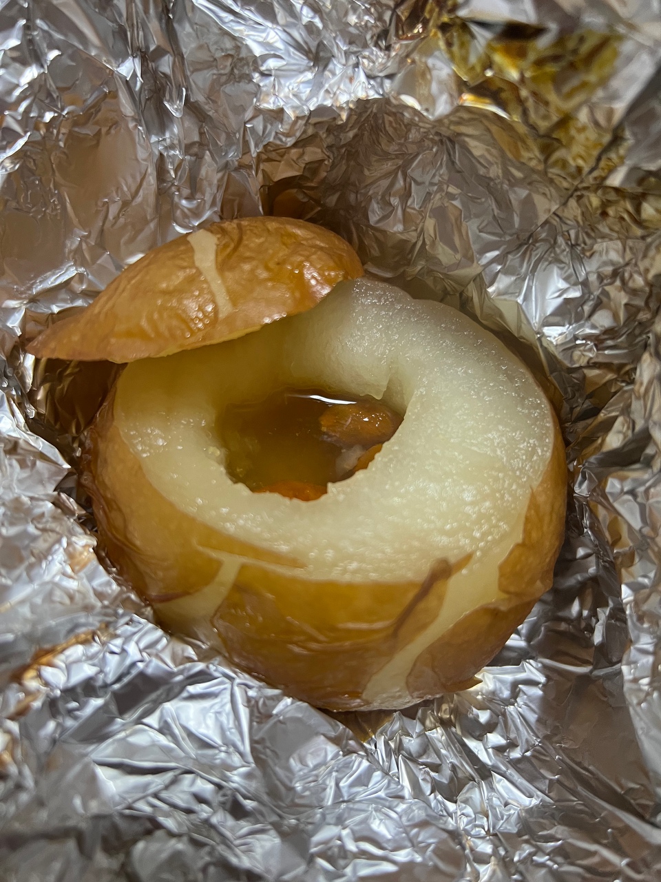 传统无水烤梨——空气炸锅版的做法