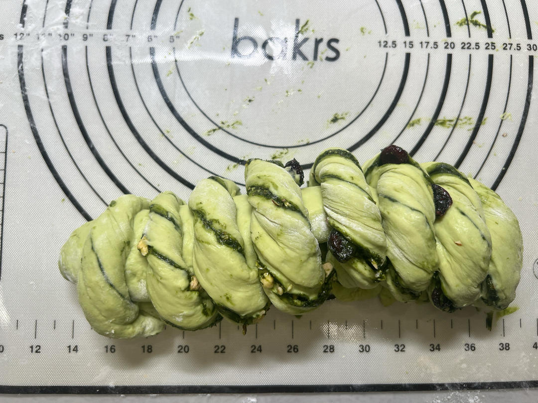 好好吃、好好吃的双倍开心果酱吐司