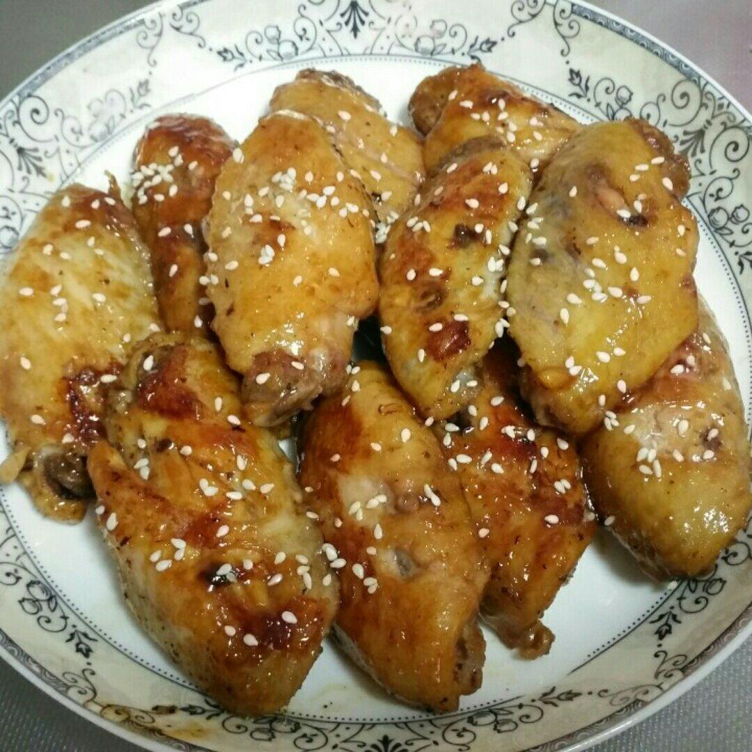 蒜香蚝油鸡翅中