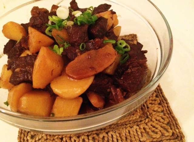 土豆烧牛腩