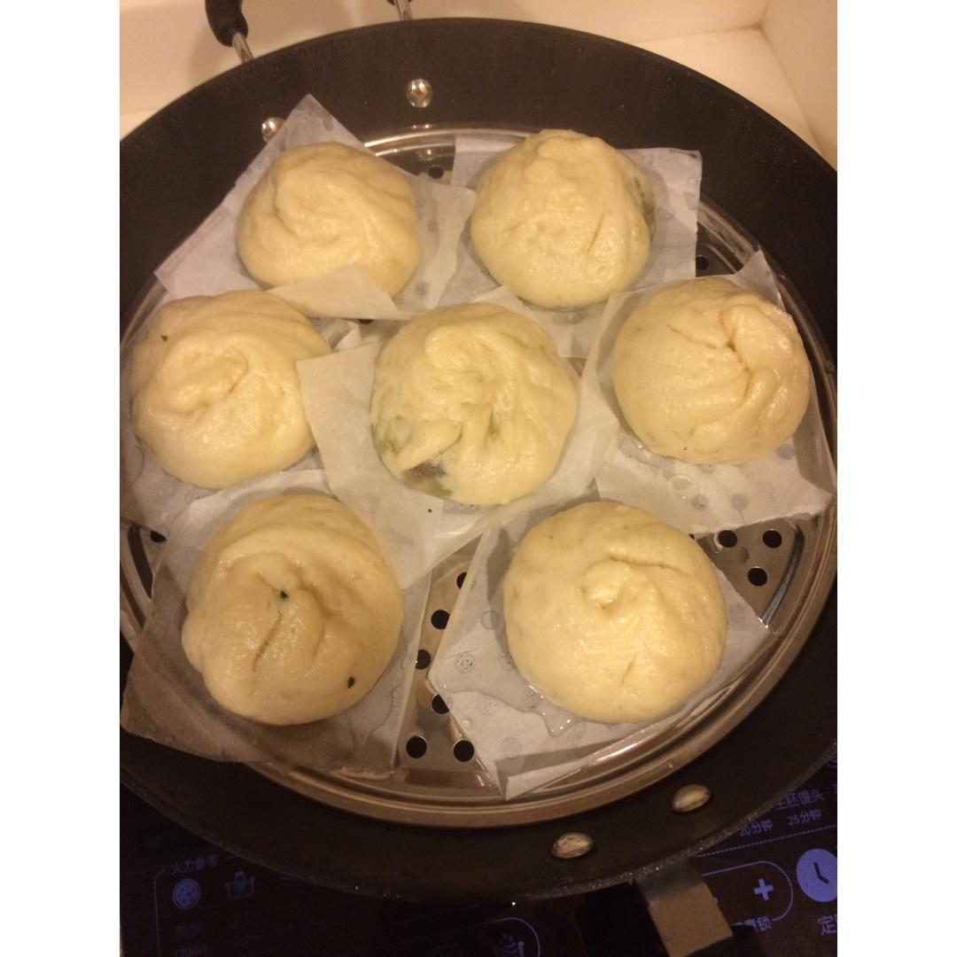 节省一半时间的大包子（另付翠绿菜包子，肉包子，腹黑包子食谱）