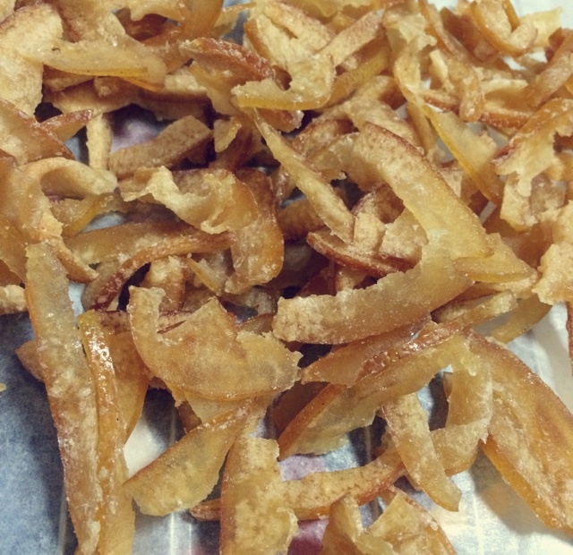 嘎嘣脆的柚皮糖