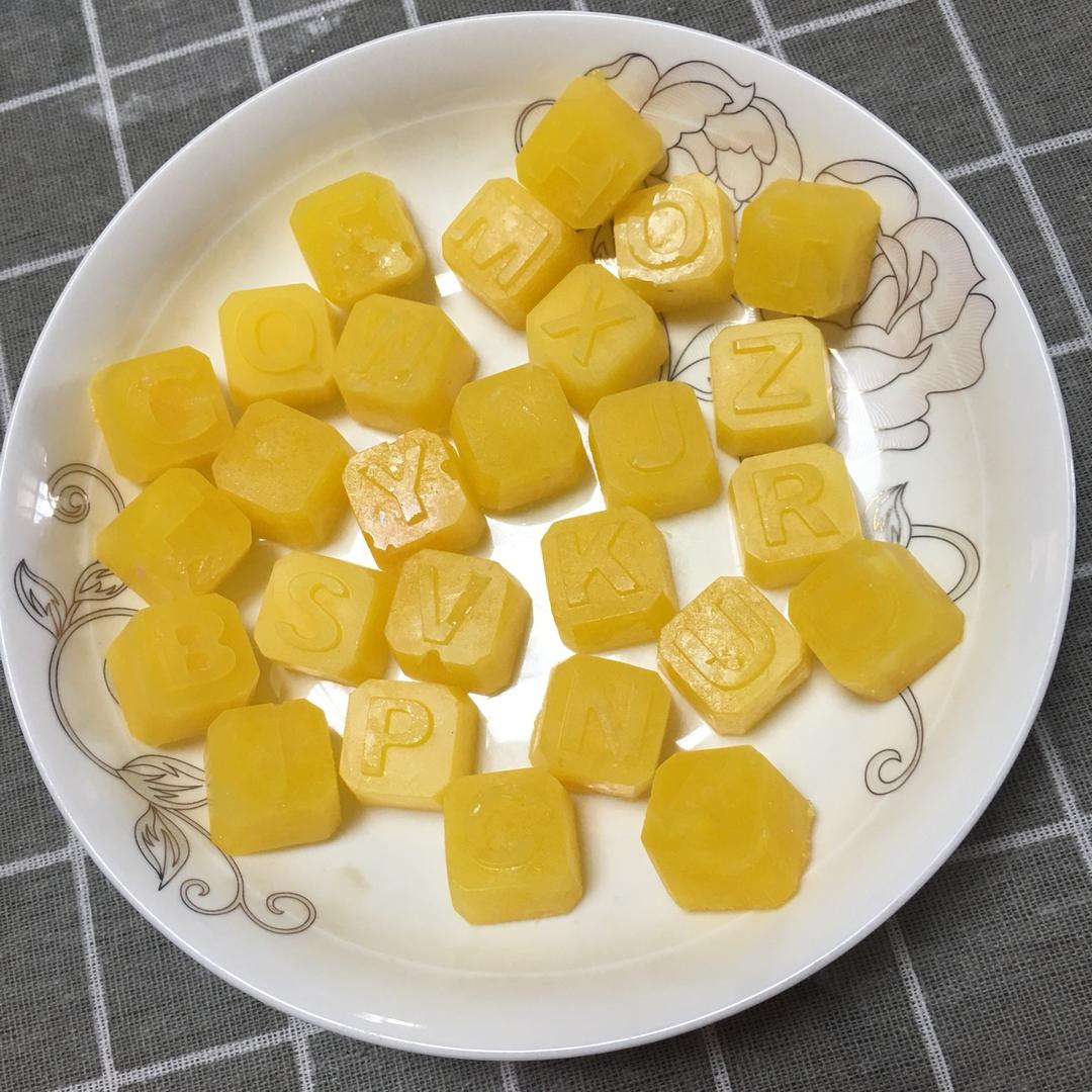 卖西瓜的小冬瓜做的橙汁软糖