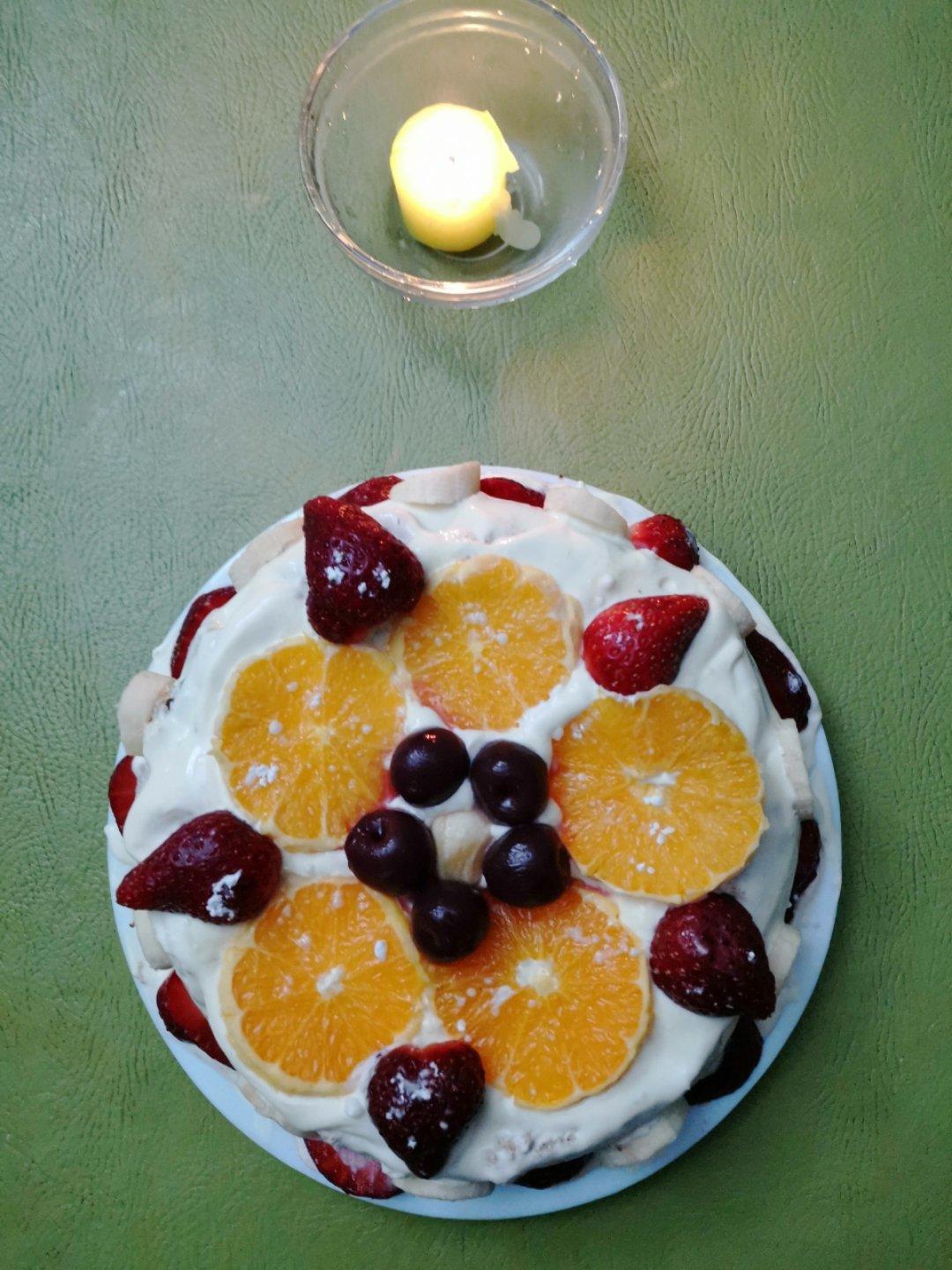 烤箱做蛋糕（戚风蛋糕的做法）