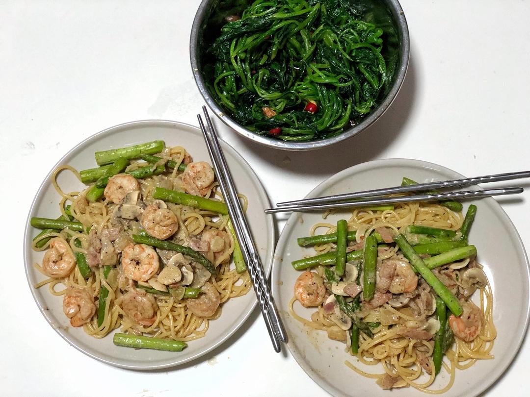 和胡先生一起吃过的饭