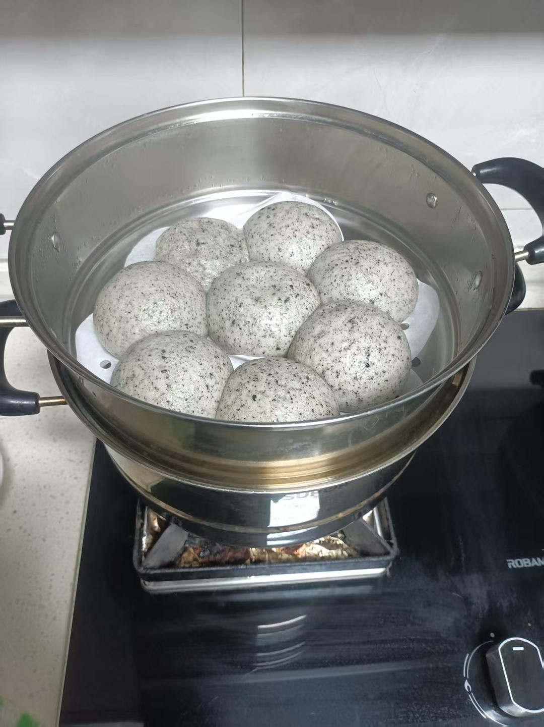 一发黑芝麻馒头，补钙佳选！