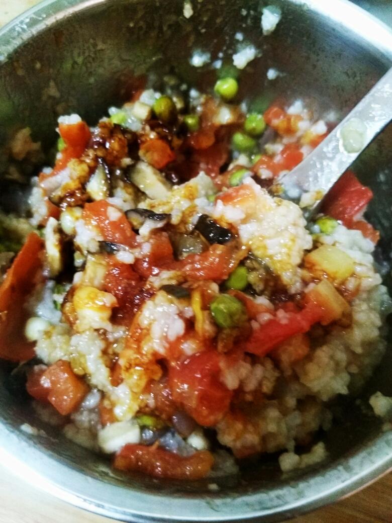 一颗西红柿煲饭纯素版