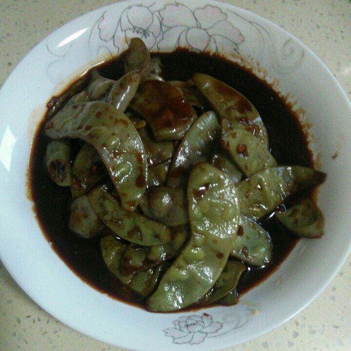 酱爆扁豆（老派上海本帮做法）