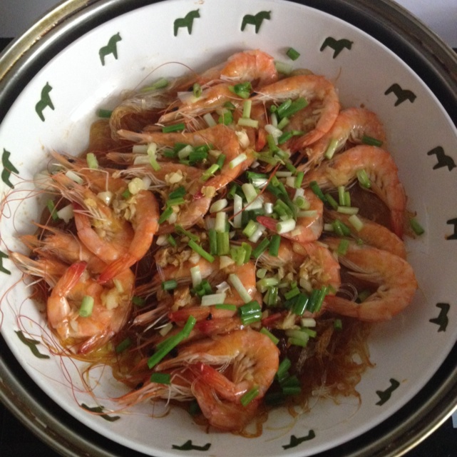 蒜蓉粉丝蒸大虾