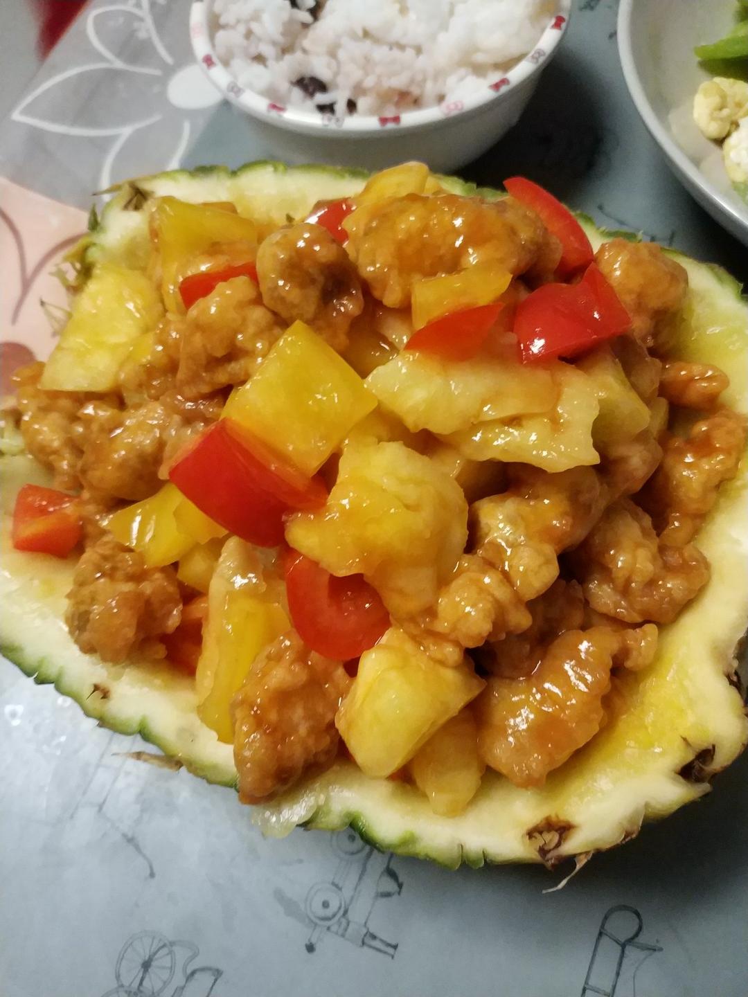 菠萝咕噜肉