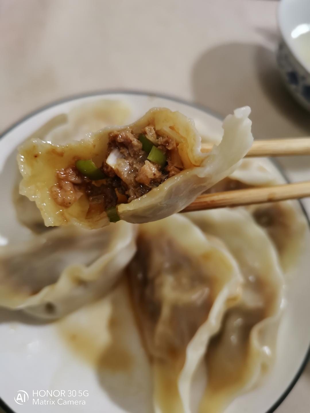 猪肉大葱饺子馅超级简单