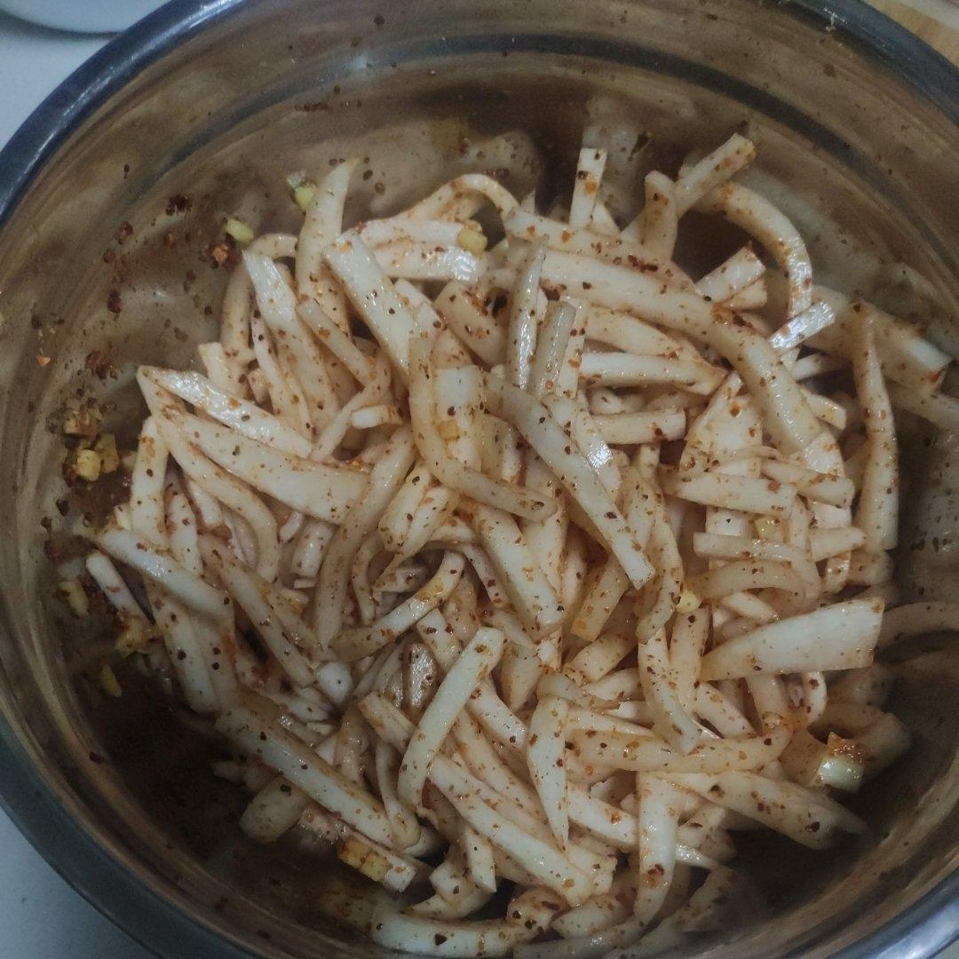 简易萝卜丝咸菜